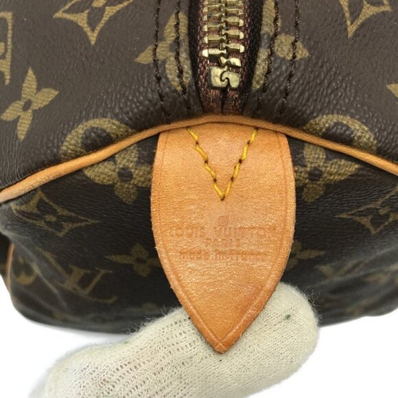 100% Authentic LOUIS VUITTON Speedy 30  Monogram Handbag - Picture 6 of 15